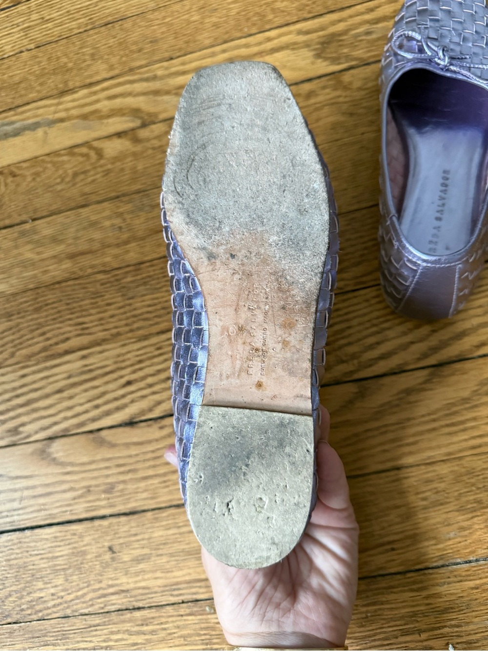 Freda Salvador Jada Woven Flat - Size 6.5 - Picture 4 of 5